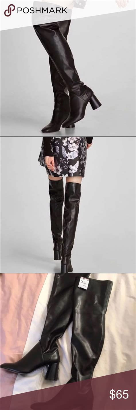 zara givenchy boots|over knee boots zara.